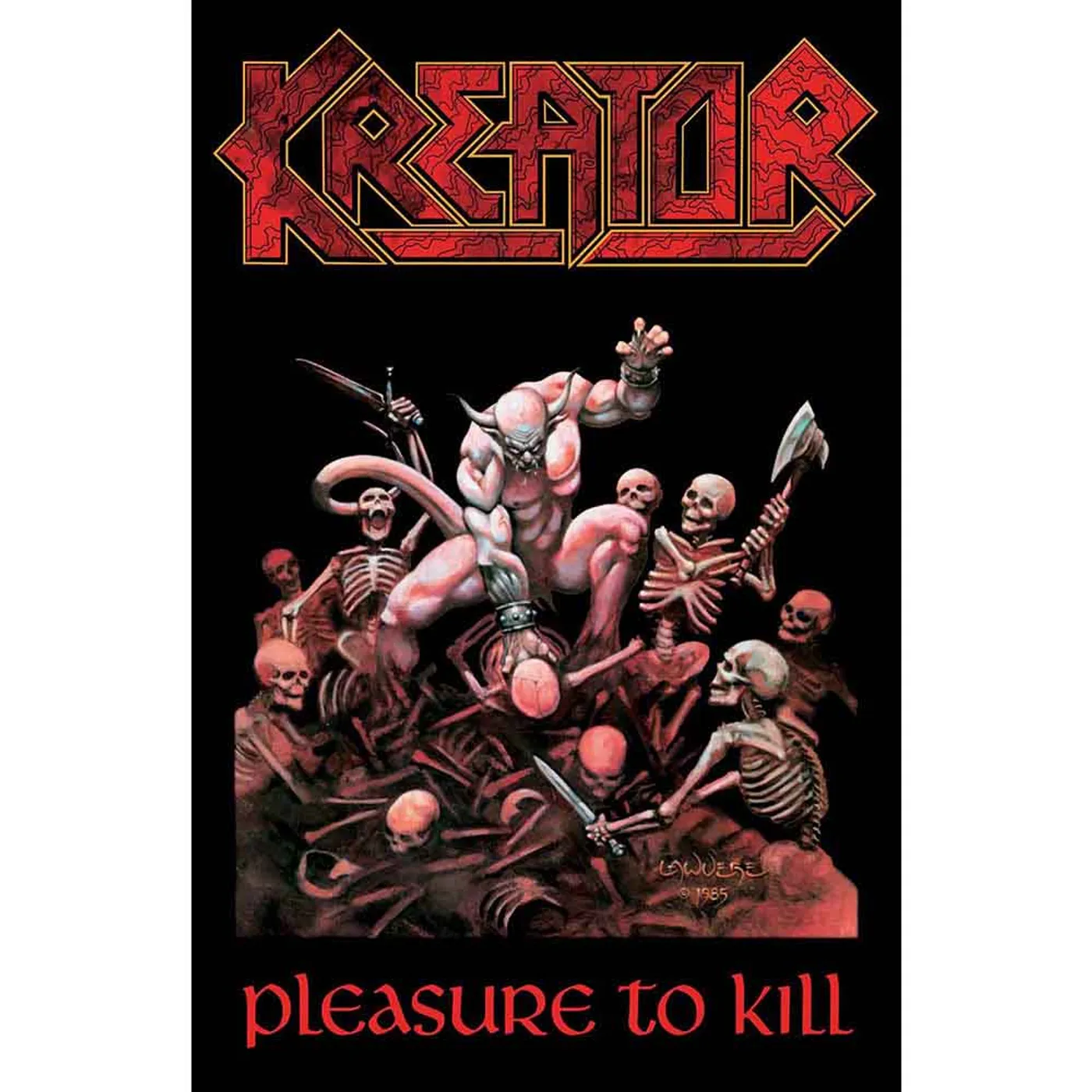 Kreator Posters - Pleasure To Kill