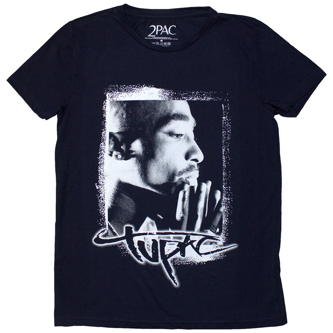 Tupac Woman's T Shirt - Spray Photo