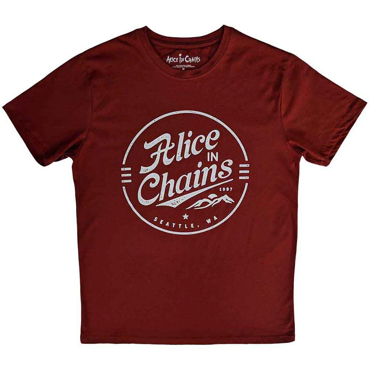 Alice In Chains T Shirt - Circle Emblem