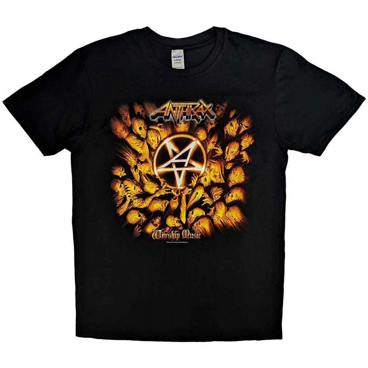 Anthrax T Shirt - Worship Music