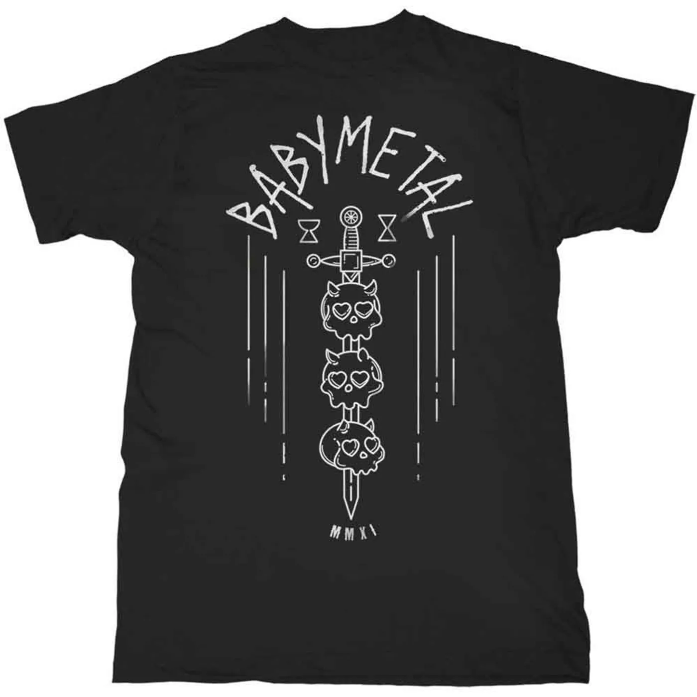 Babymetal T Shirt - Skull Sword