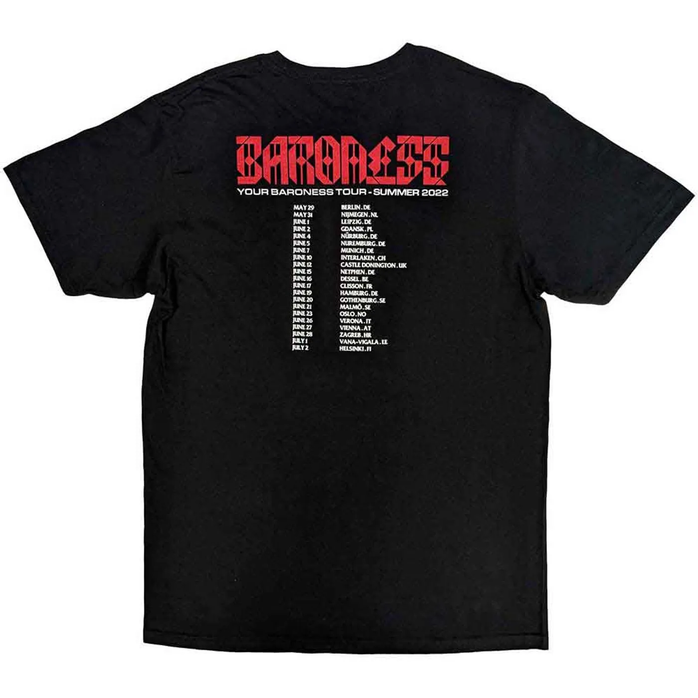 Baroness T Shirt - Lightwing