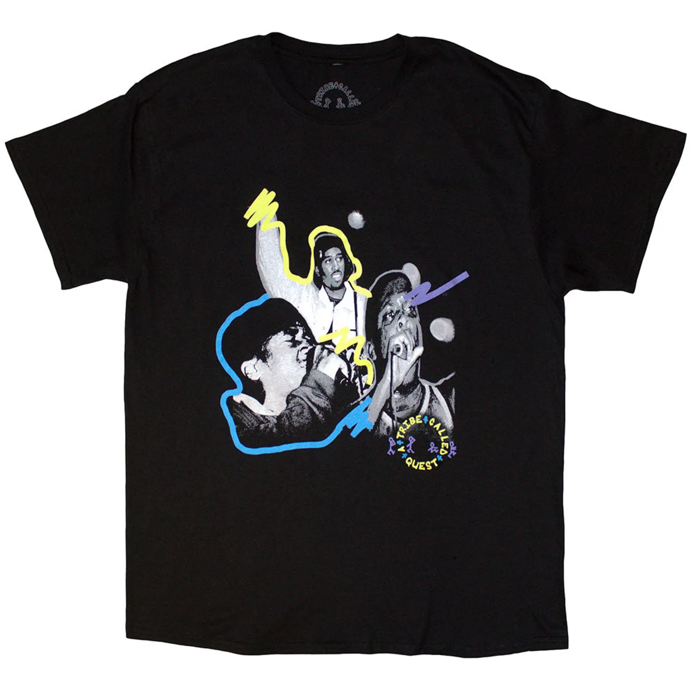 A Tribe Called Quest T Shirt - Paint