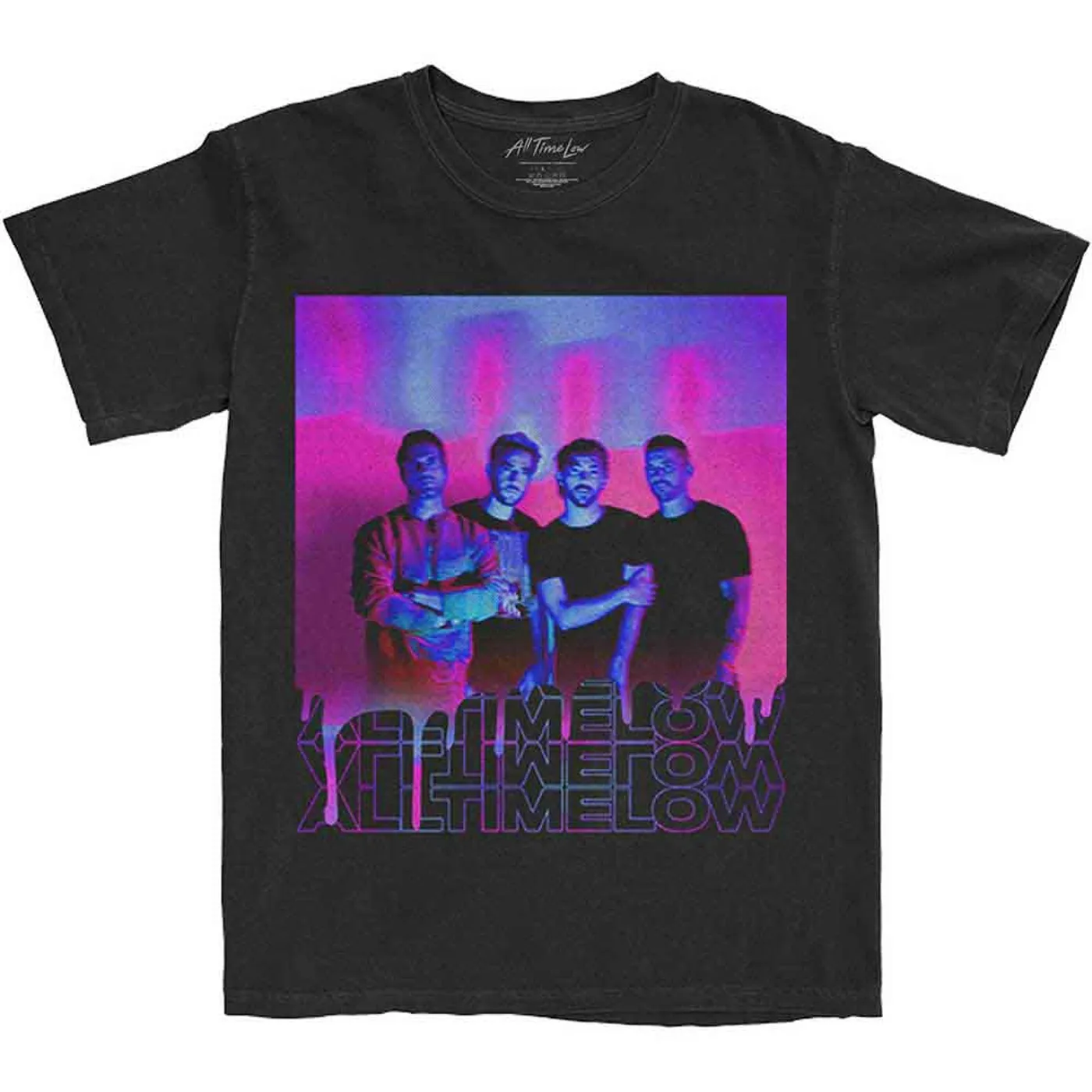 All Time Low T Shirt - Blurry Monster