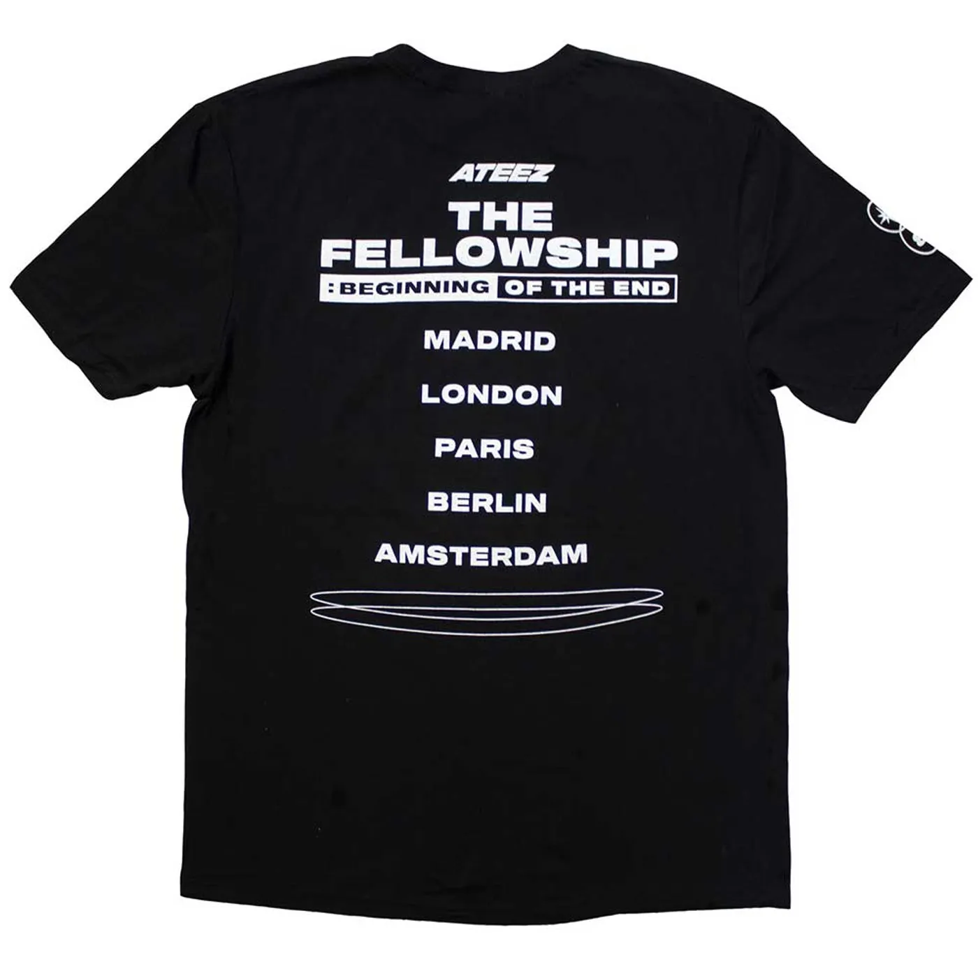 ATEEZ T Shirt - Fellowship Tour Euro Photo