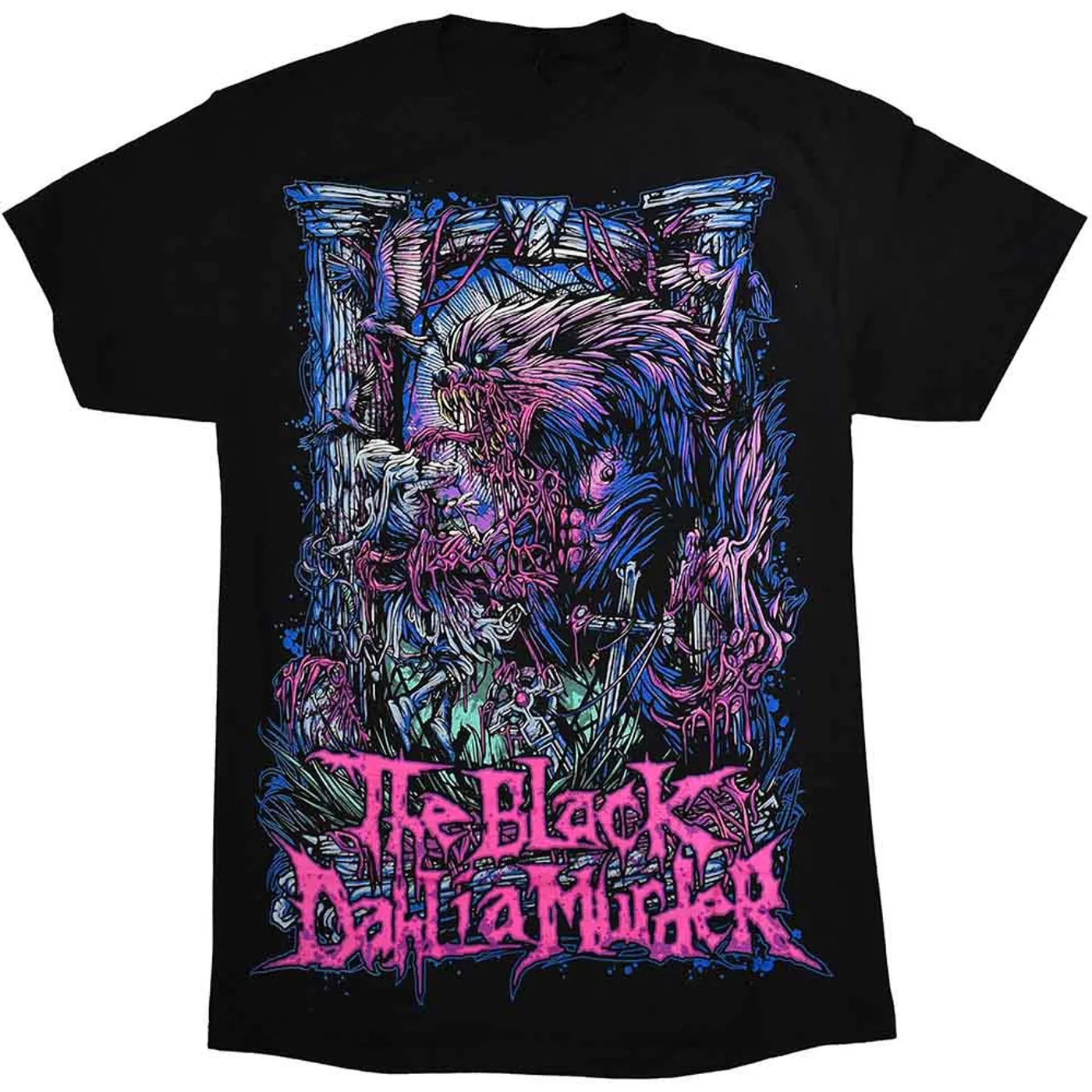 The Black Dahlia Murder T Shirt - Wolfman