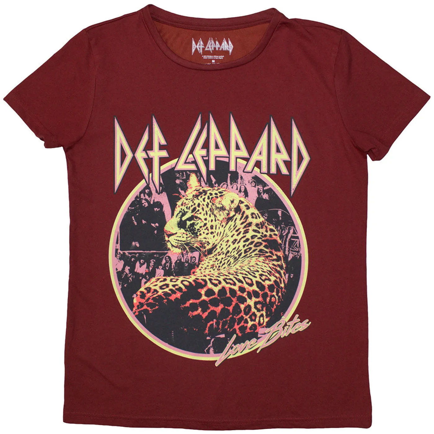 Def Leppard Woman's T Shirt - Love Bites