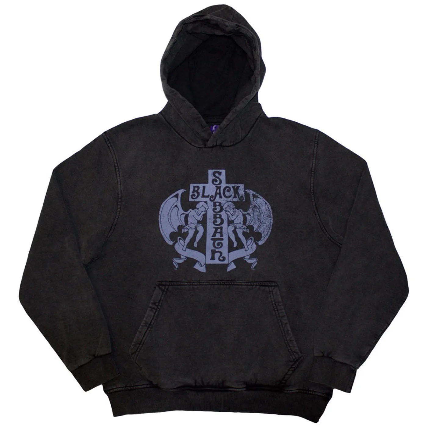 Black Sabbath Stone Wash Pullover Hoodie - Angels Stone Wash