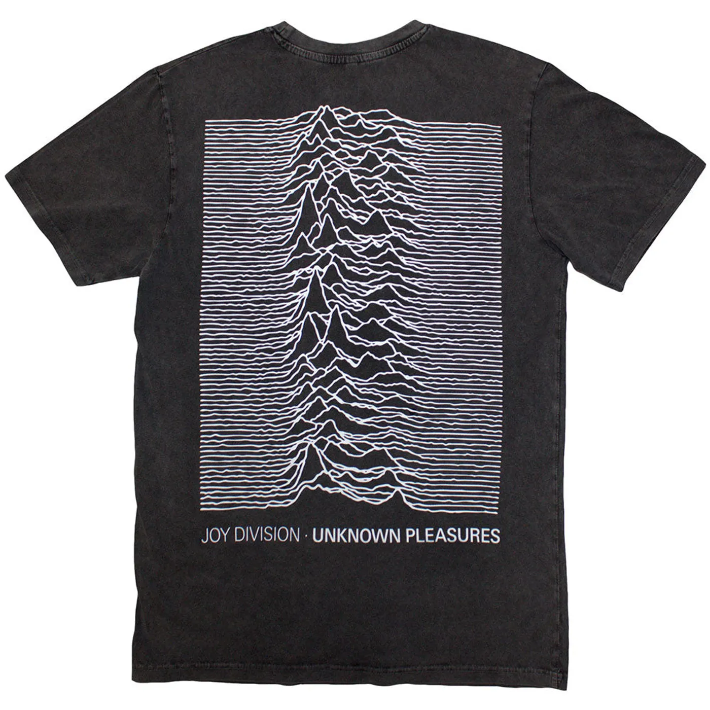 Joy Division T Shirt - Pulsar Pocket Wave Stone Wash