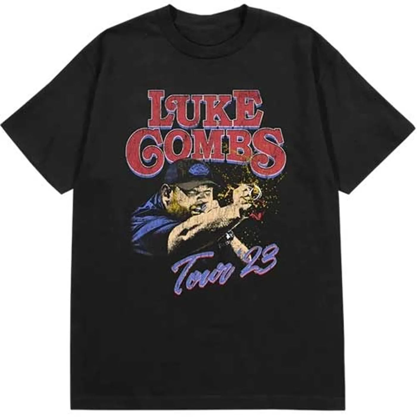 Luke Combs T Shirt - Tour '23 Smashing Beer