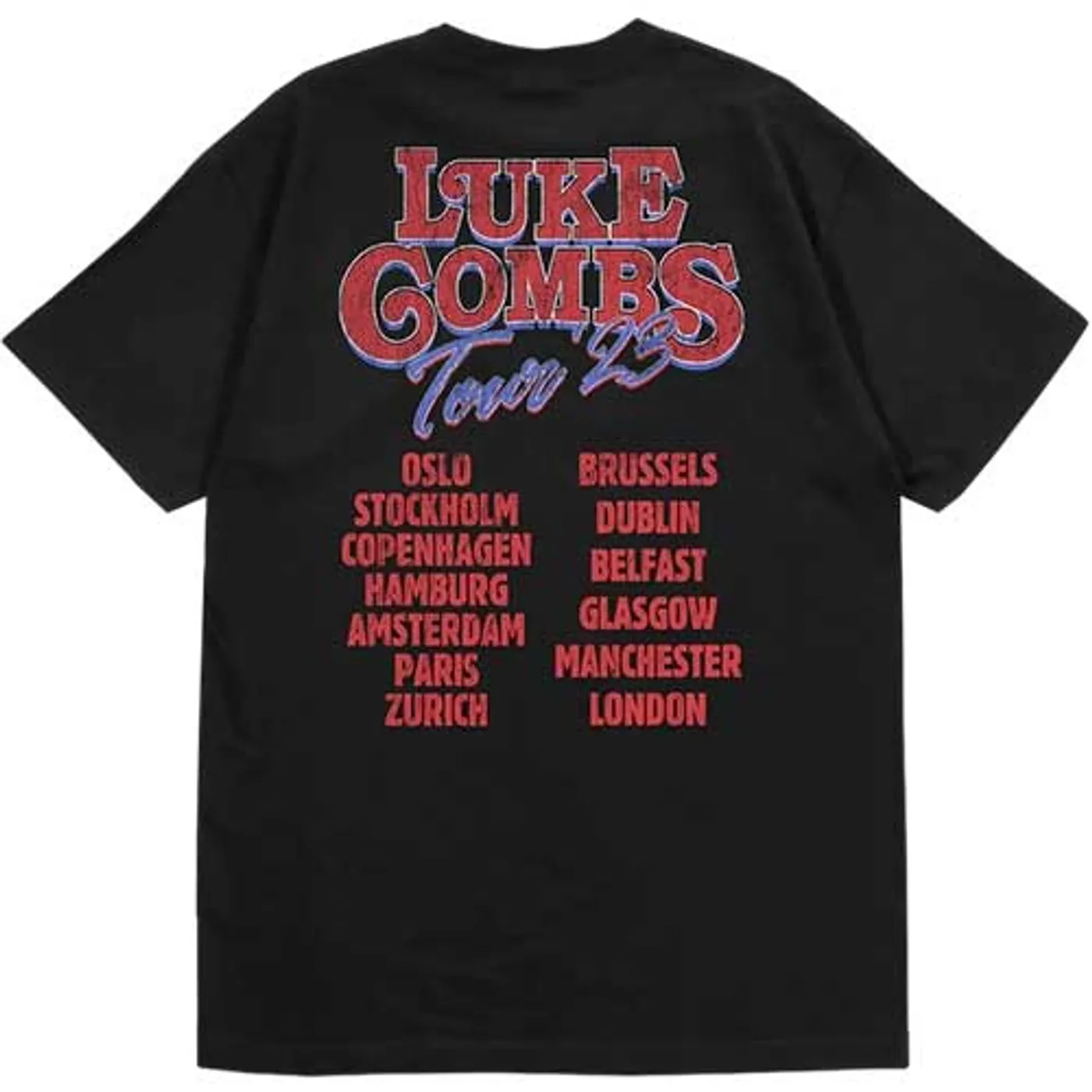 Luke Combs T Shirt - Tour '23 Smashing Beer
