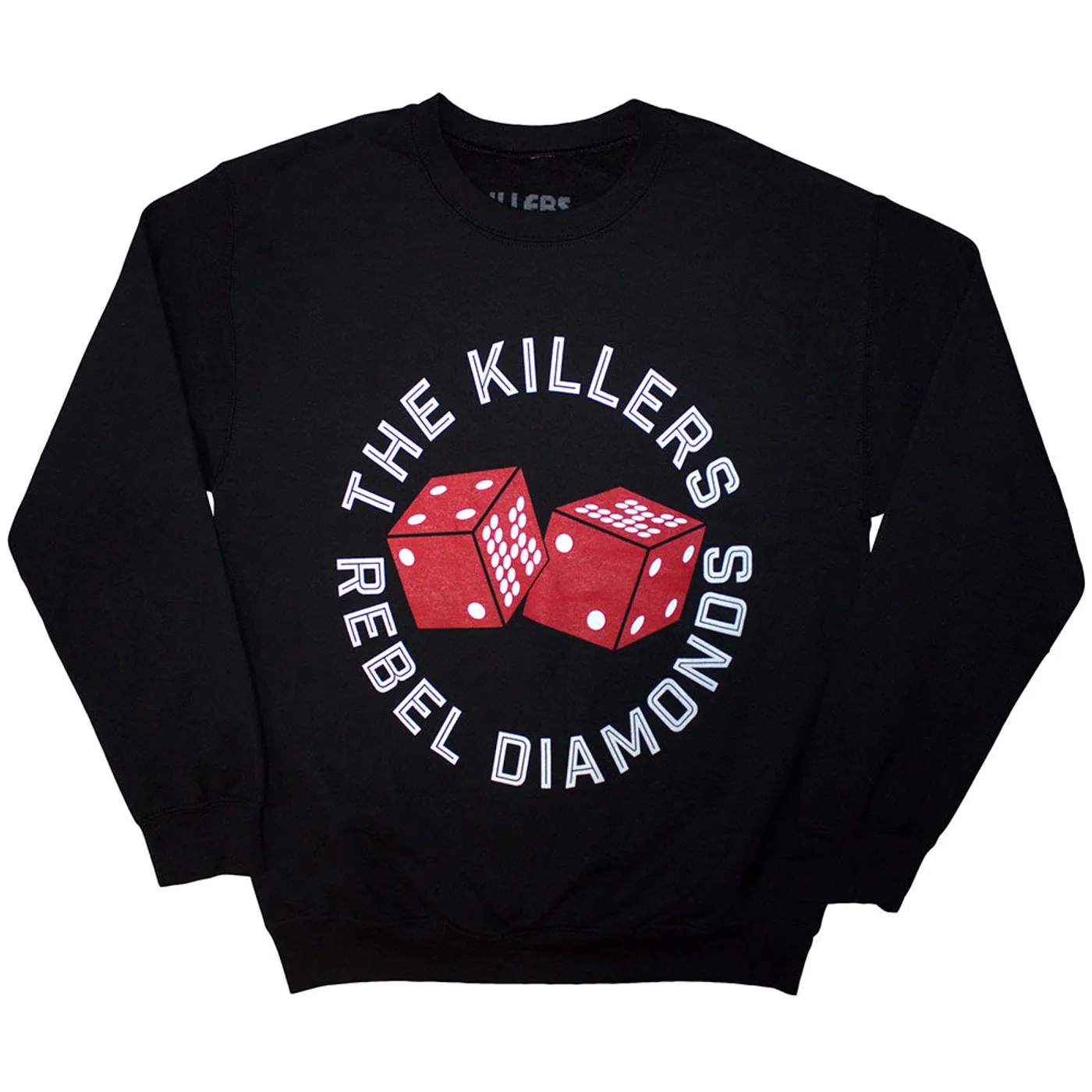 The Killers Sweatshirt - Tour '24 Rebel Diamonds Dice