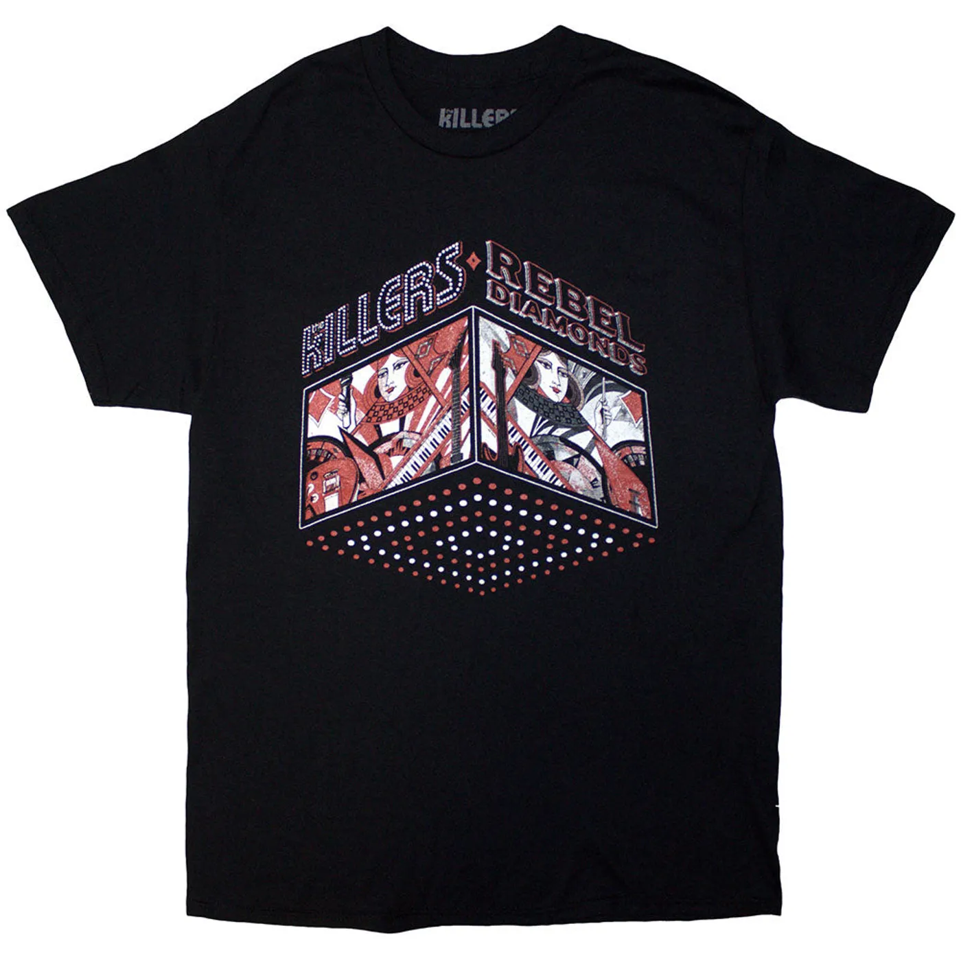 The Killers T Shirt - Tour '24 Rebel Diamonds