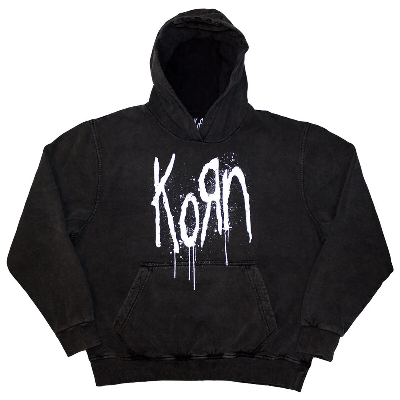Korn Stone Wash Pullover Hoodie - Still A Freak Stone Wash