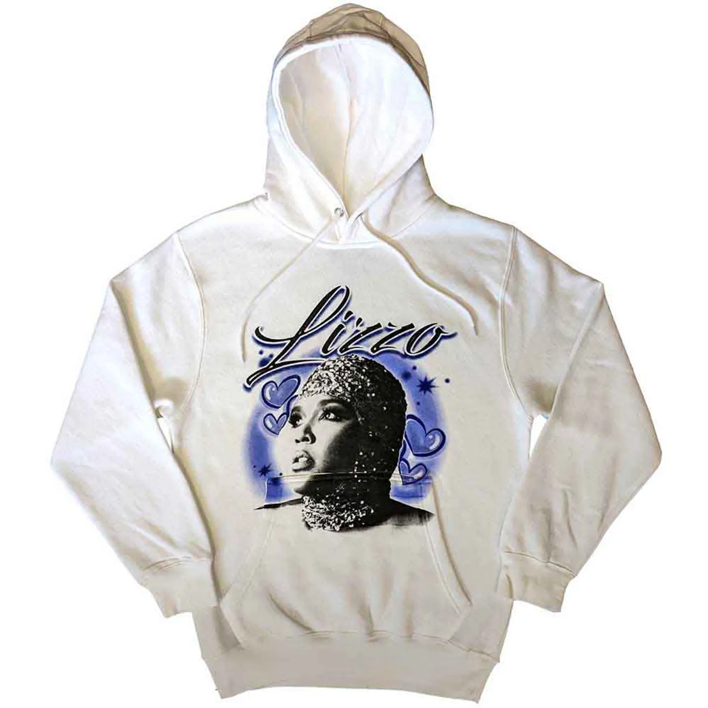 Lizzo Pullover Hoodie - Special Hearts Airbrush