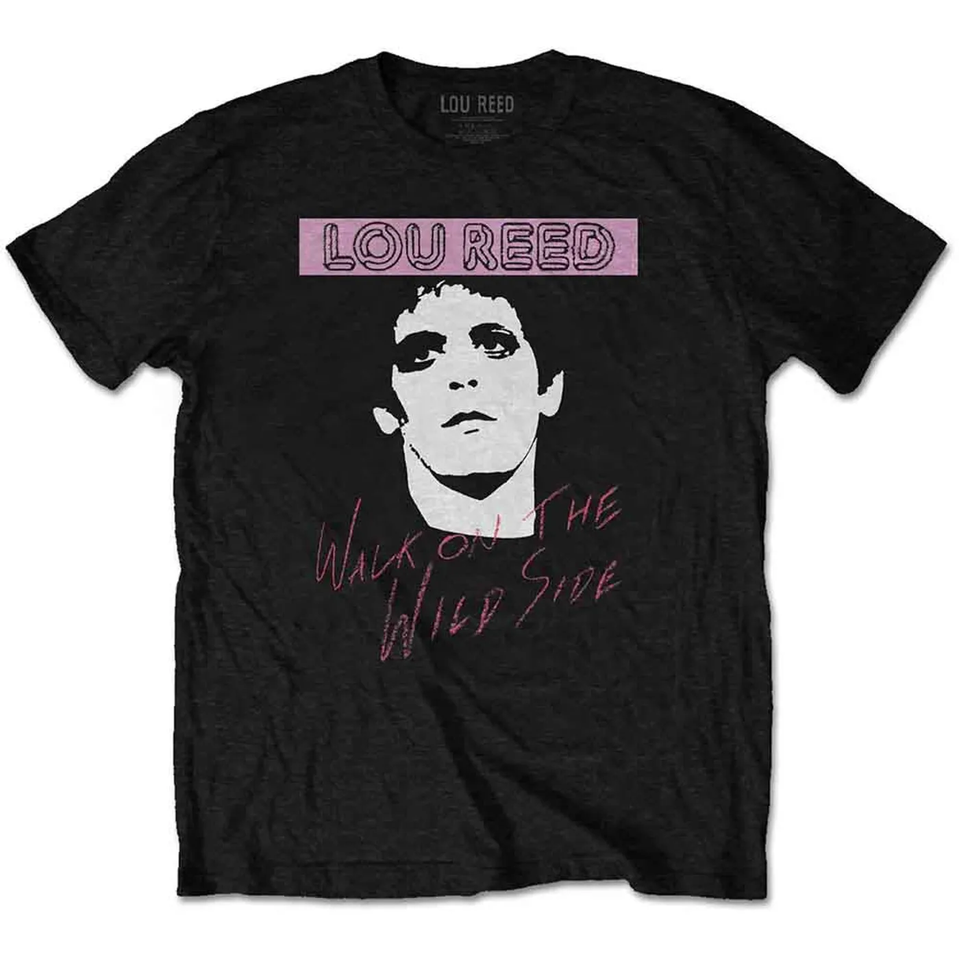 Lou Reed T Shirt - Walk On The Wild Side