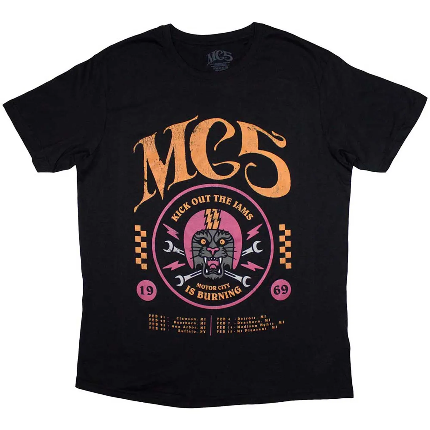 MC5 T Shirt - 1969