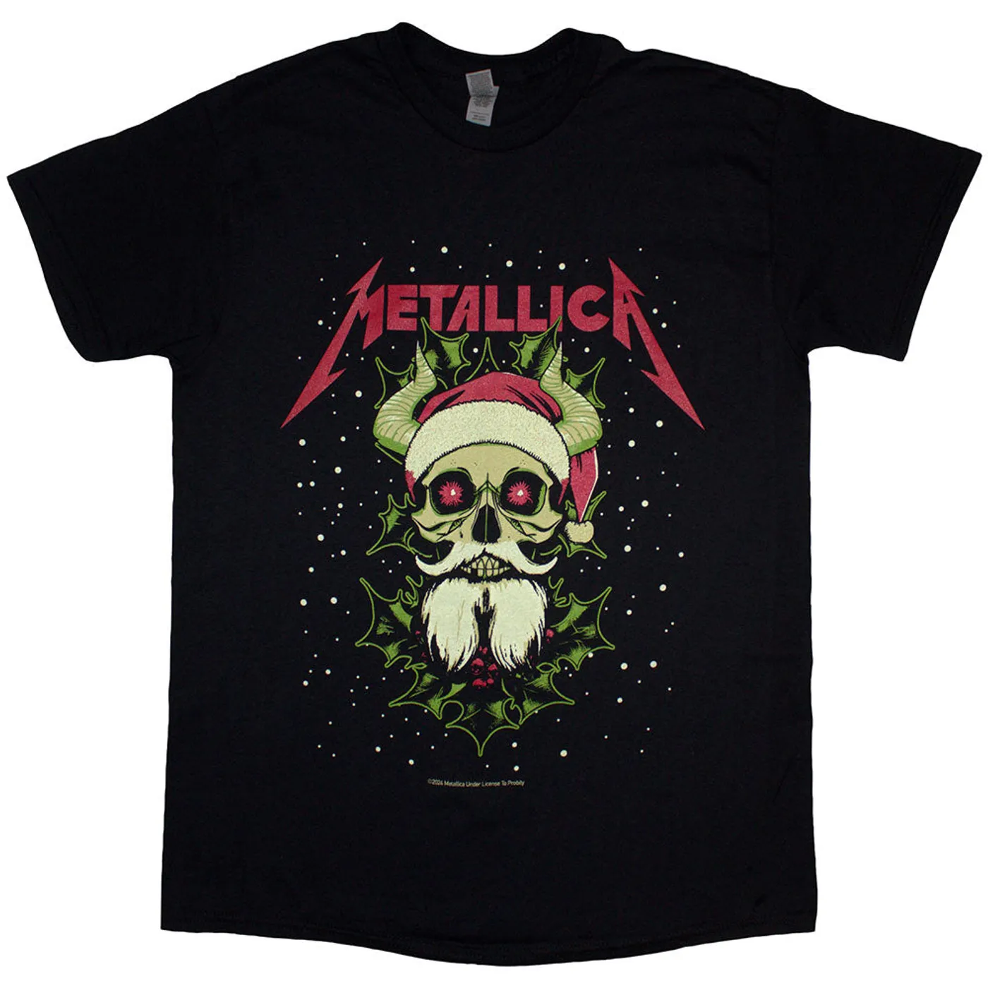 Metallica T Shirt - Santa Horns