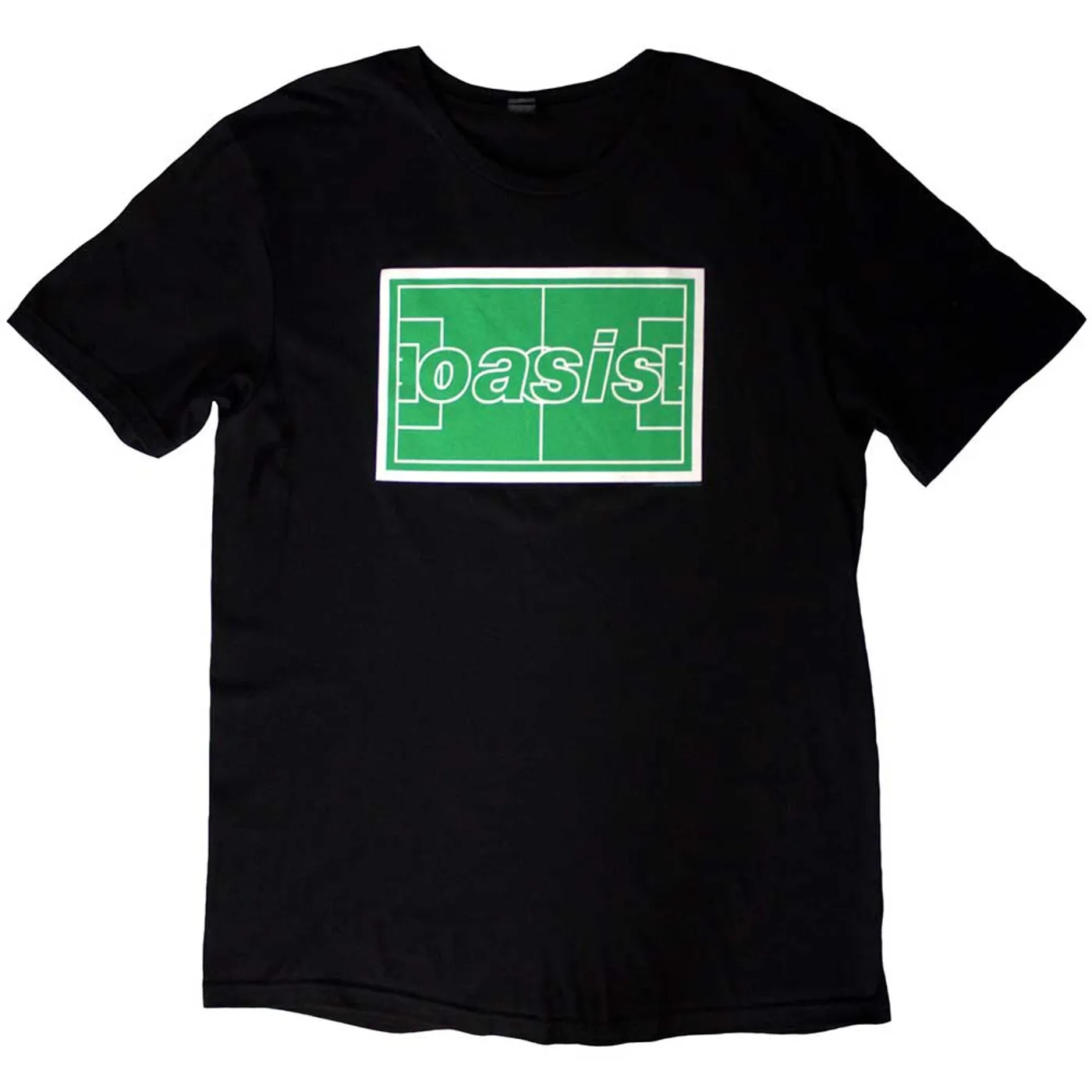 Oasis T Shirt - Maine Road Football Pitch