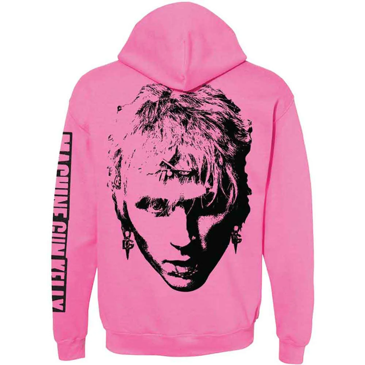 Machine Gun Kelly Pullover Hoodie - Pink Face