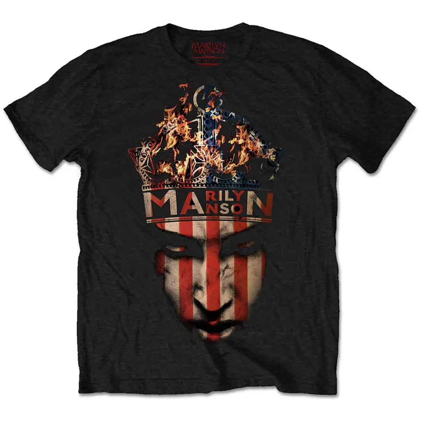 Marilyn Manson T Shirt - Crown