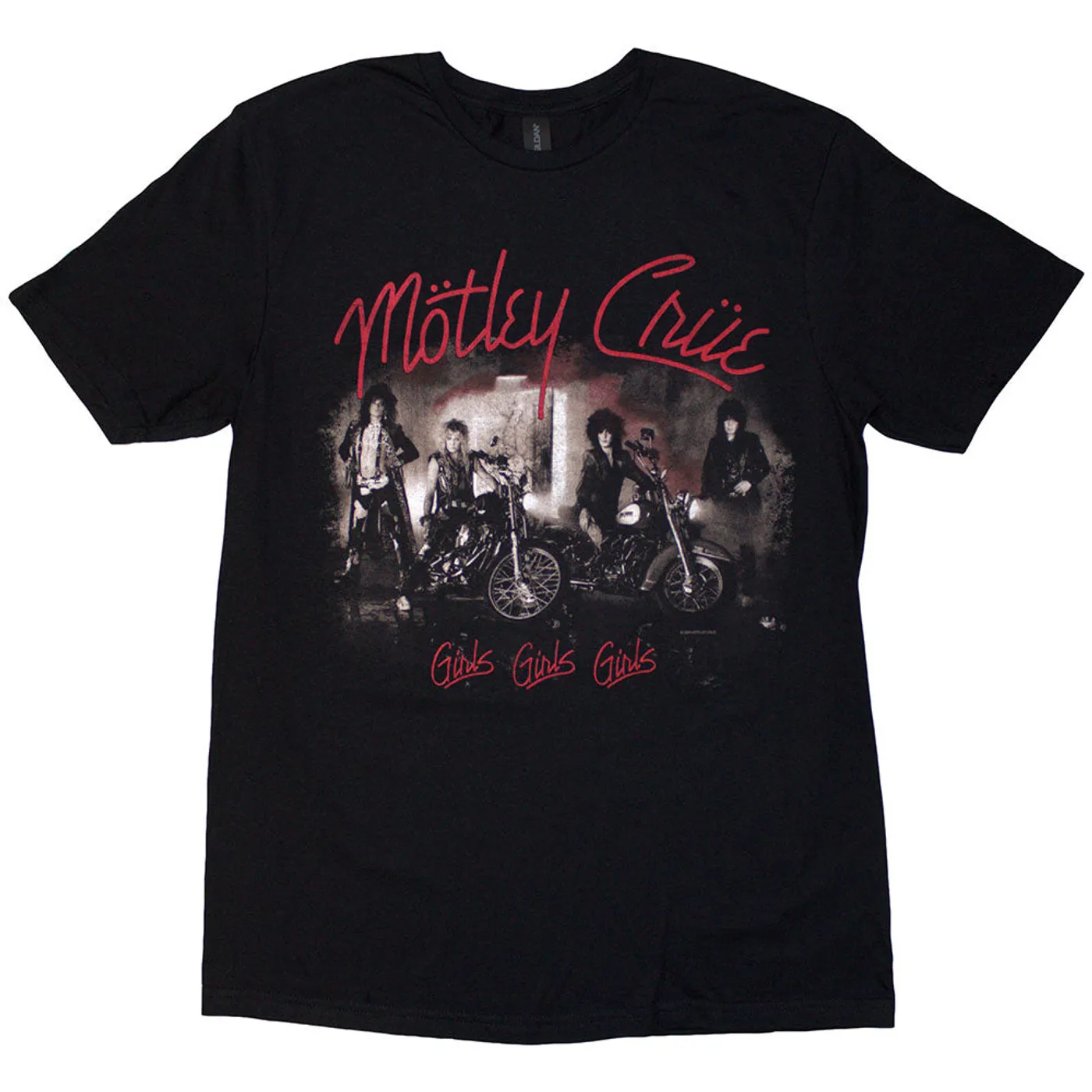 Mötley Crüe MÃ¶tley CrÃ¼e T Shirt - Girls, Girls, Girls Vintage