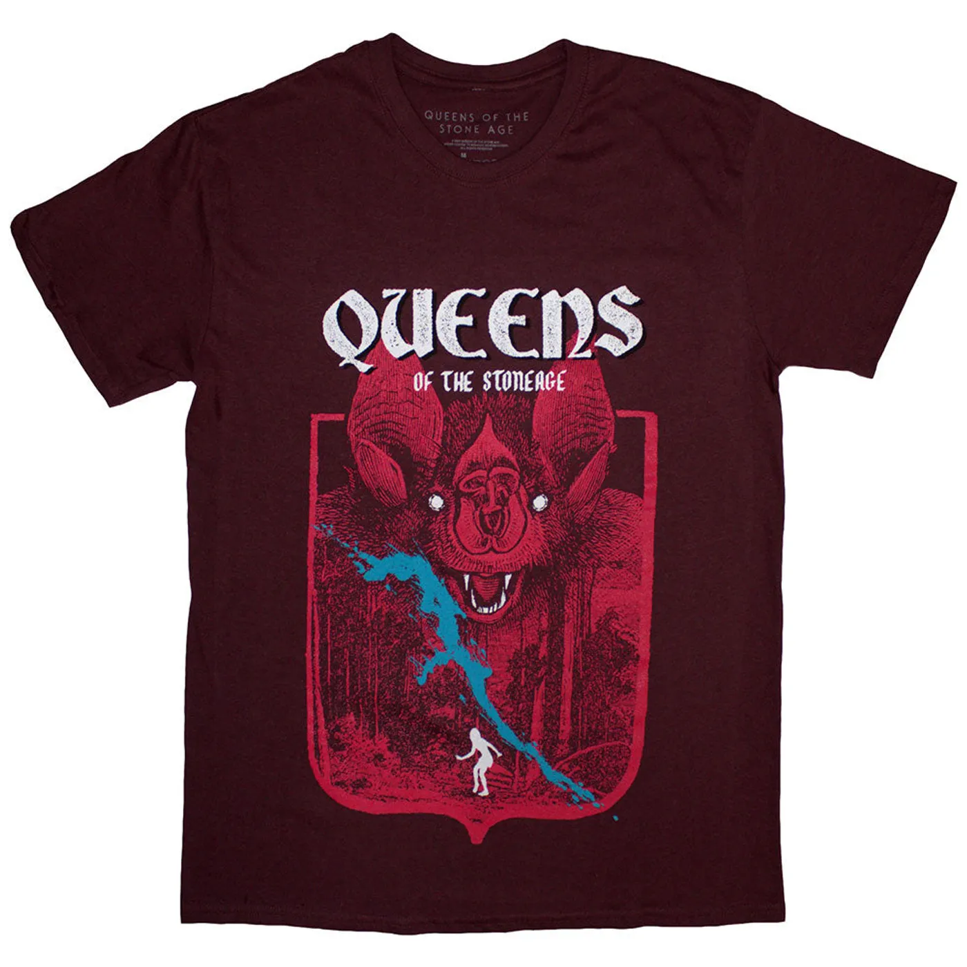 Queens Of The Stone Age T Shirt - Bat