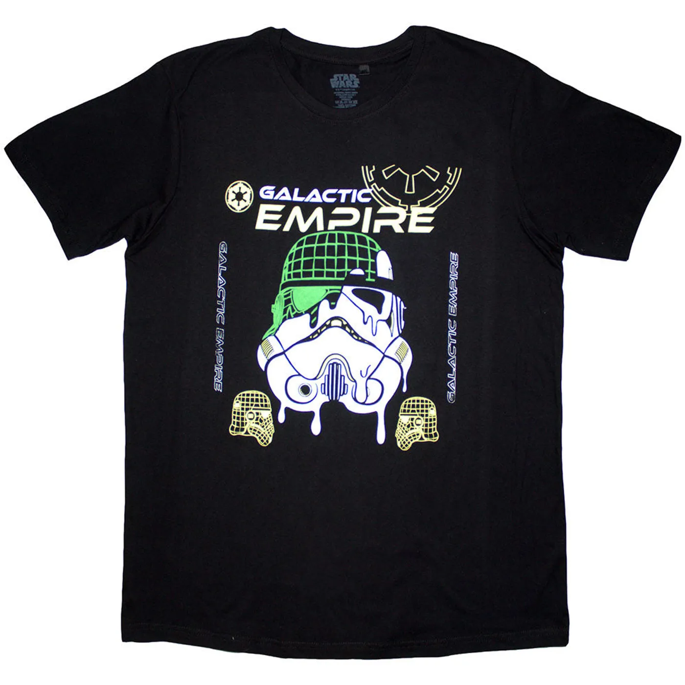 Star Wars T Shirt - Galactic Empire Melted Mask