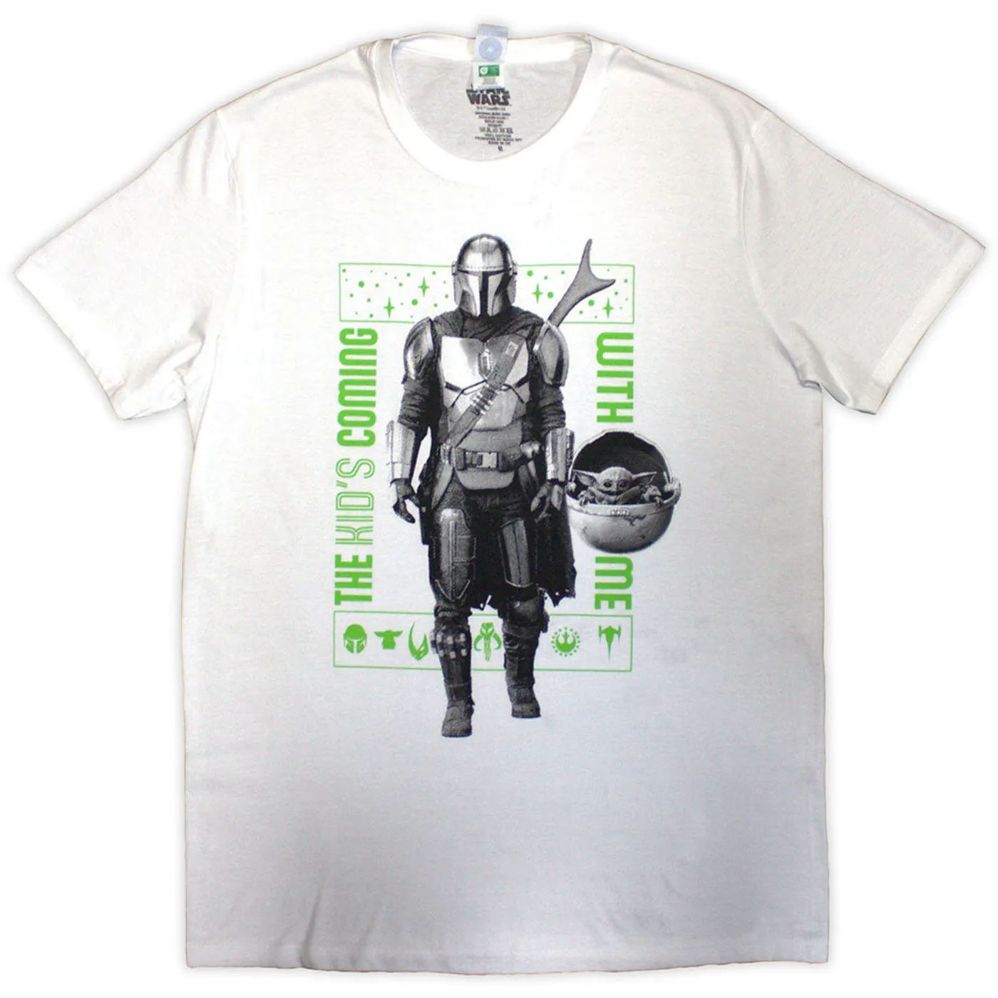 Star Wars T Shirt - The Mandalorian Kid's Coming With Me
