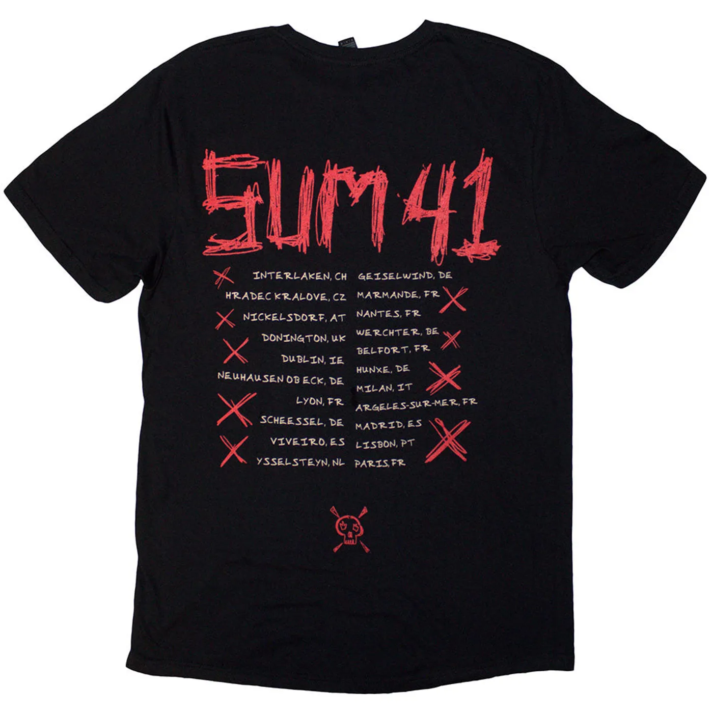 Sum 41 T Shirt - Tour '24 Fuck Sum 41