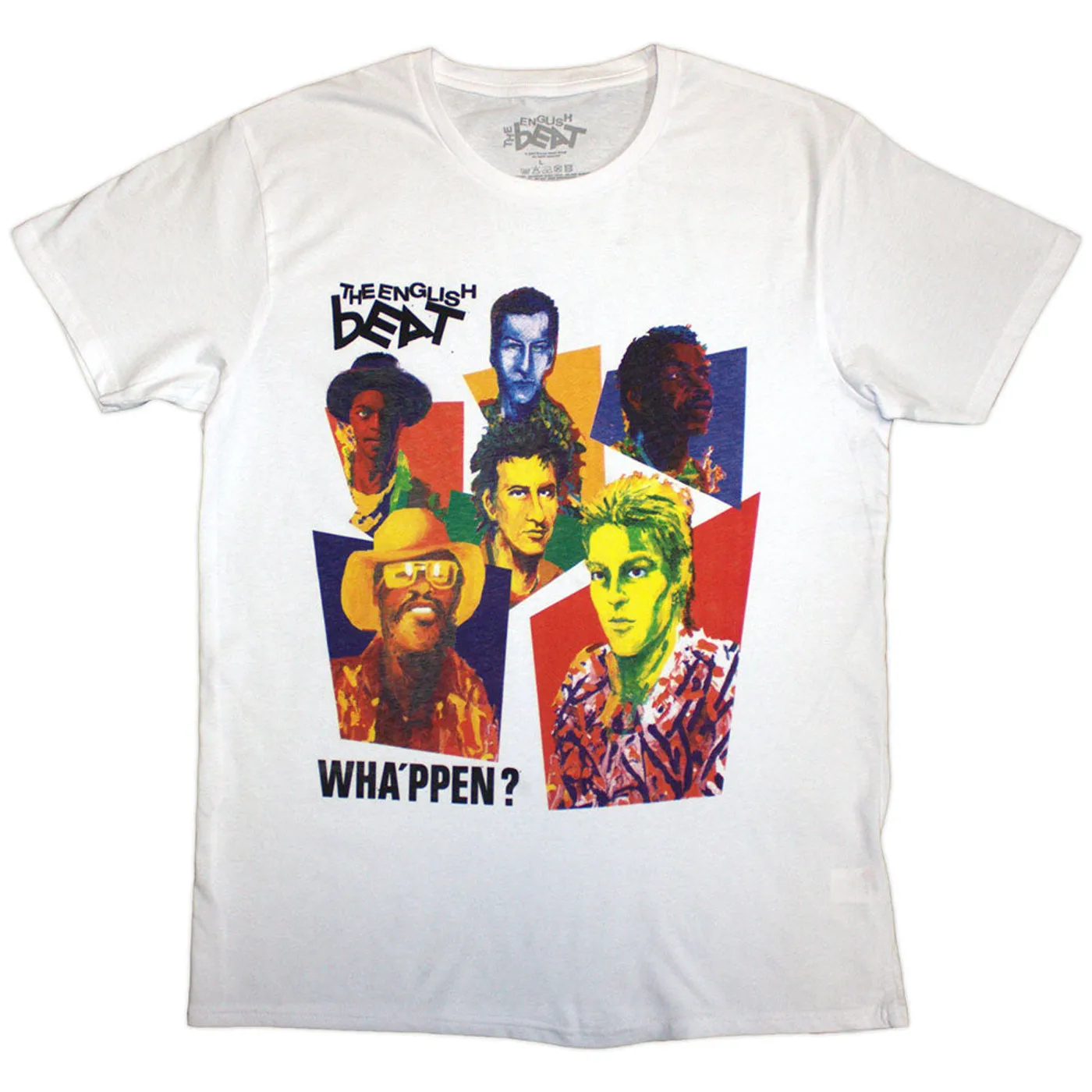 The English Beat T Shirt - Wha'ppen Art Photo