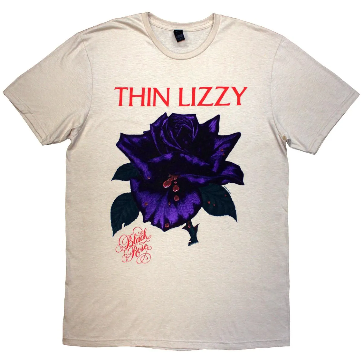 Thin Lizzy T Shirt - Black Rose Tracklist