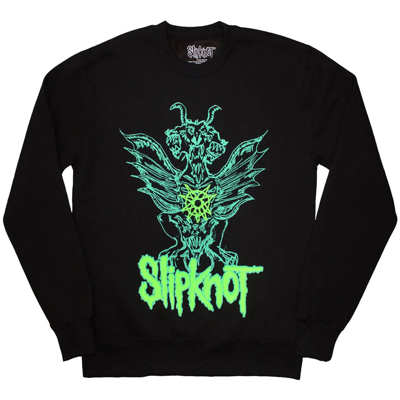 Slipknot Sweatshirt - Green Demon