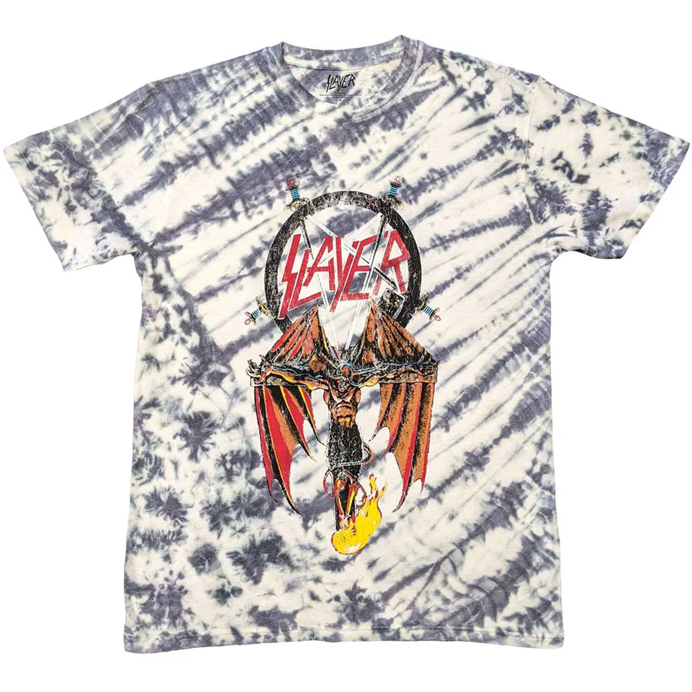 Slayer T Shirt - Winged Crucifix