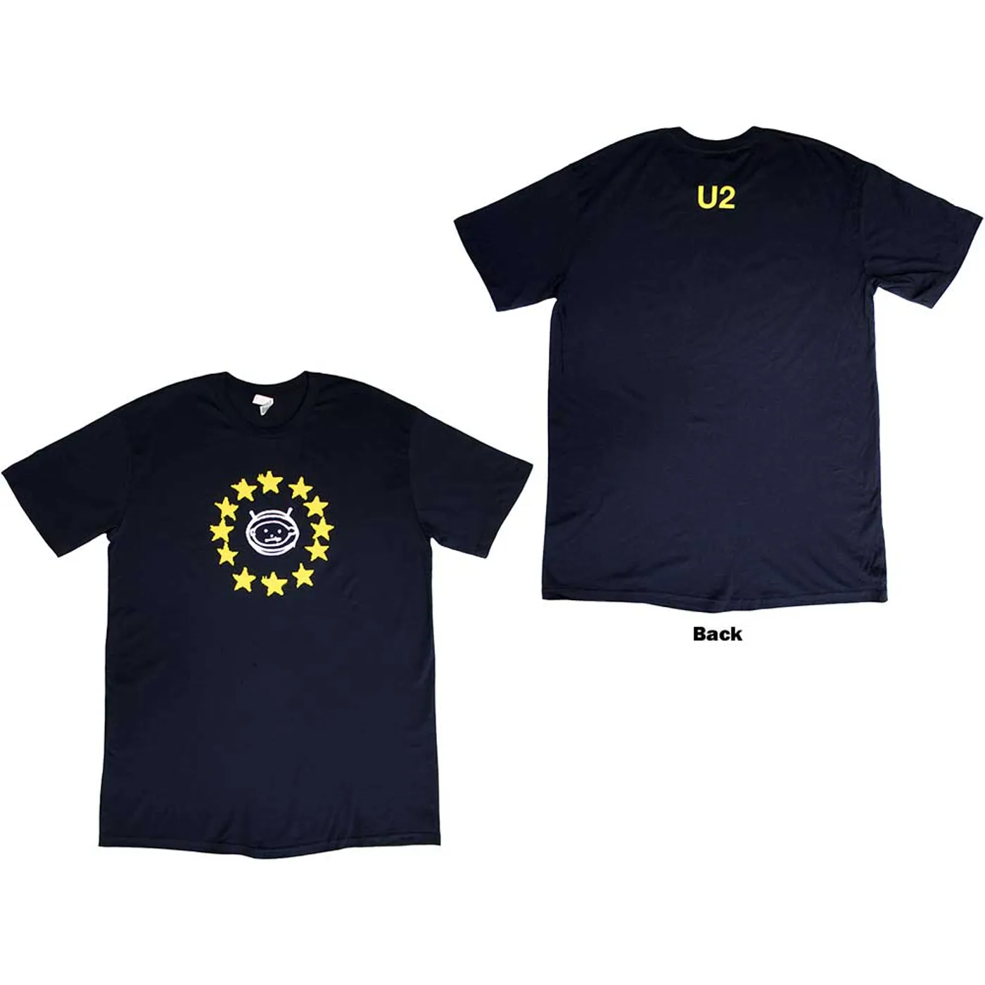 U2 T Shirt - EU Stars 2018