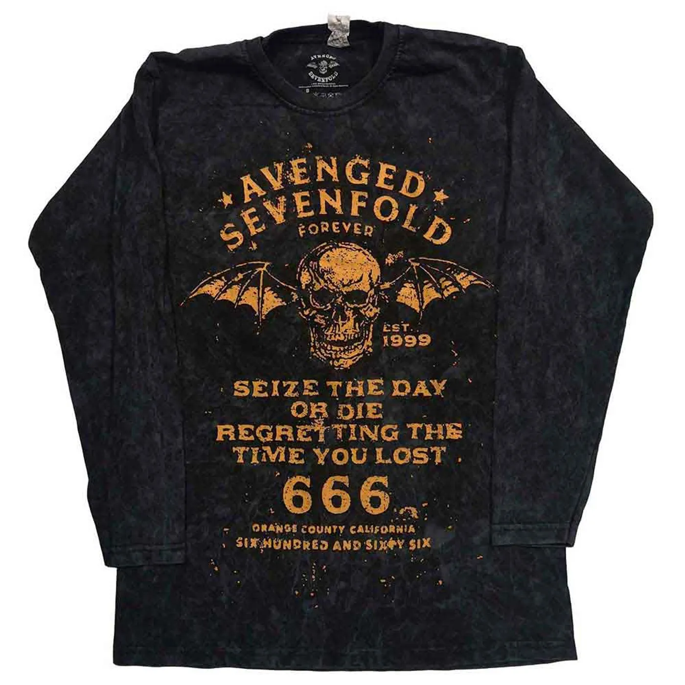 Avenged Sevenfold Long Sleeve T Shirt - Sieze The Day