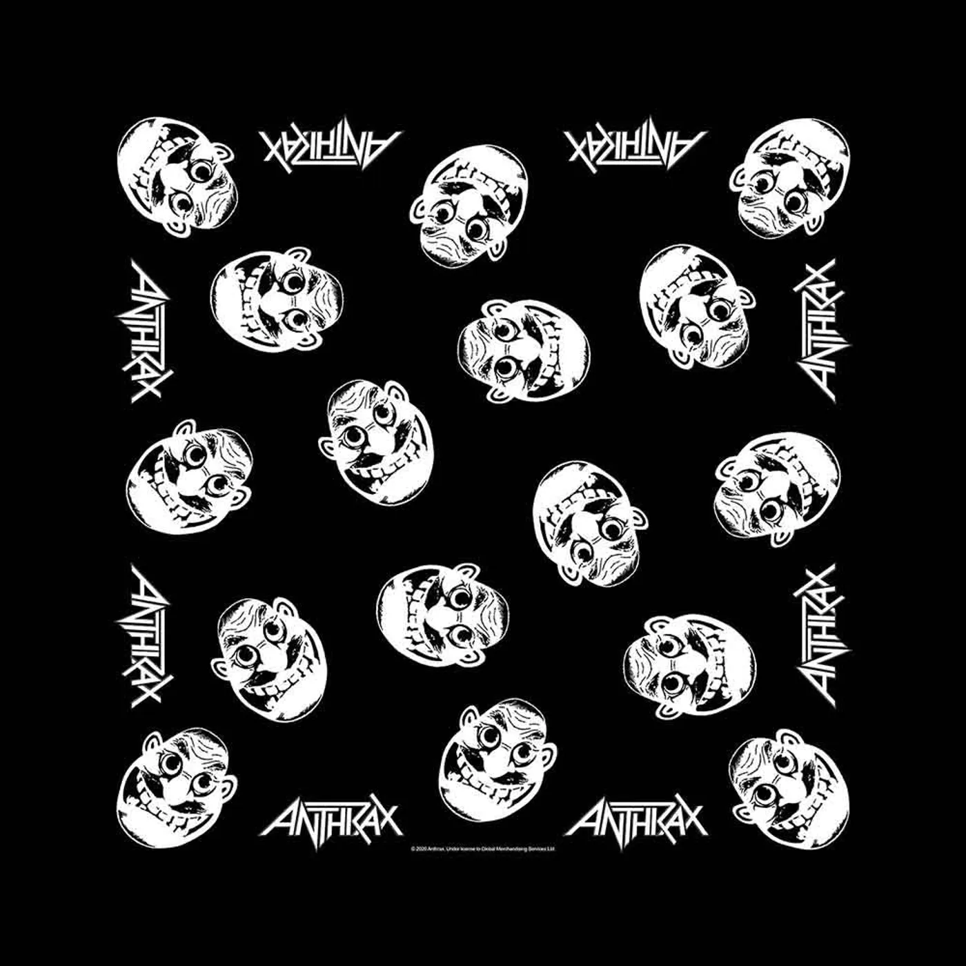 Anthrax Bandanas - Not Man