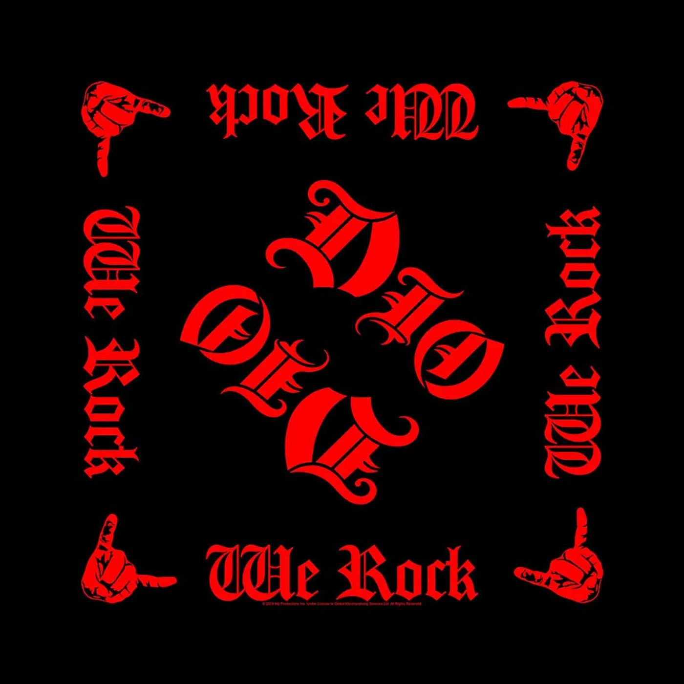 Dio Bandanas - We Rock