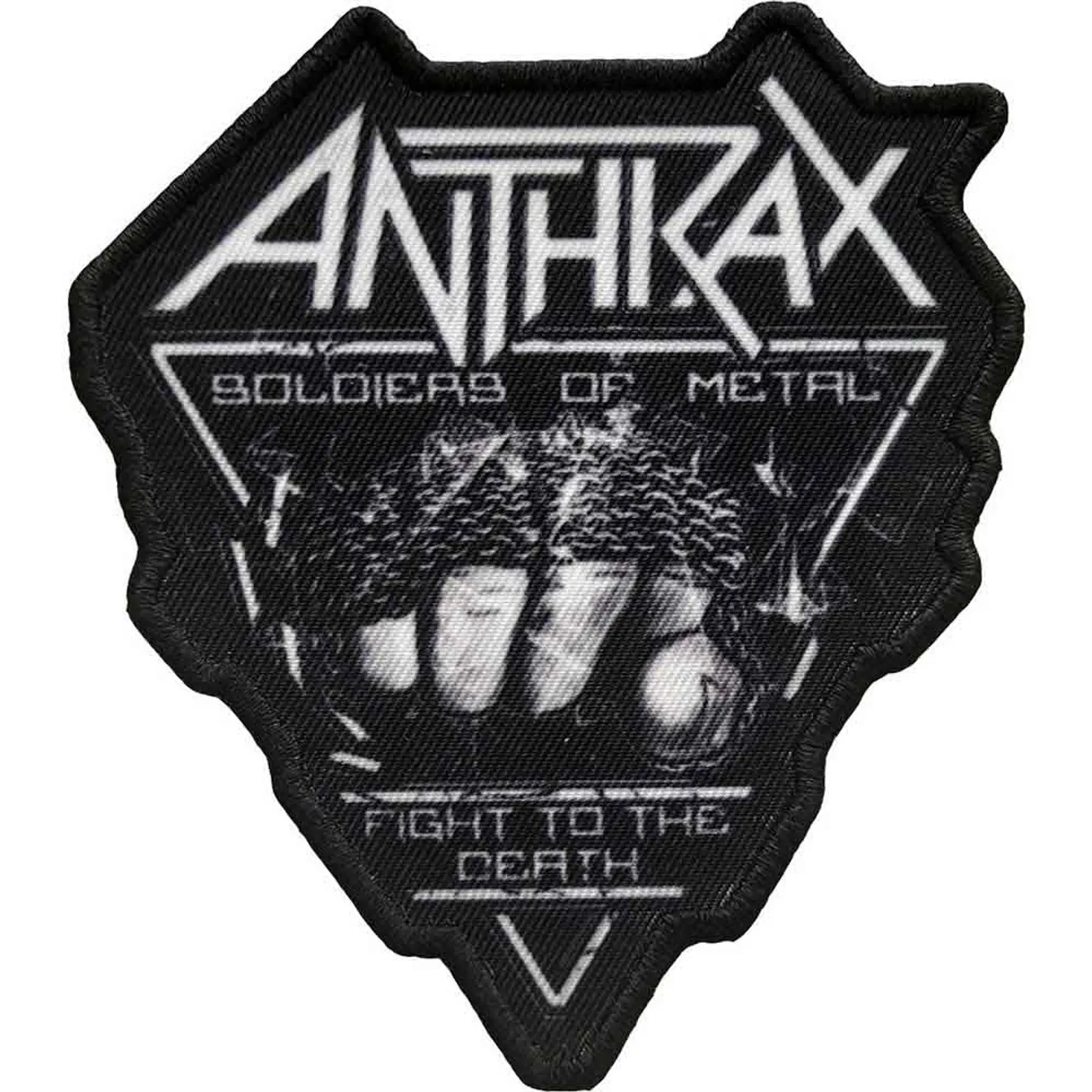 Anthrax Patches - Iron On - Soldier Of Metal FTD
