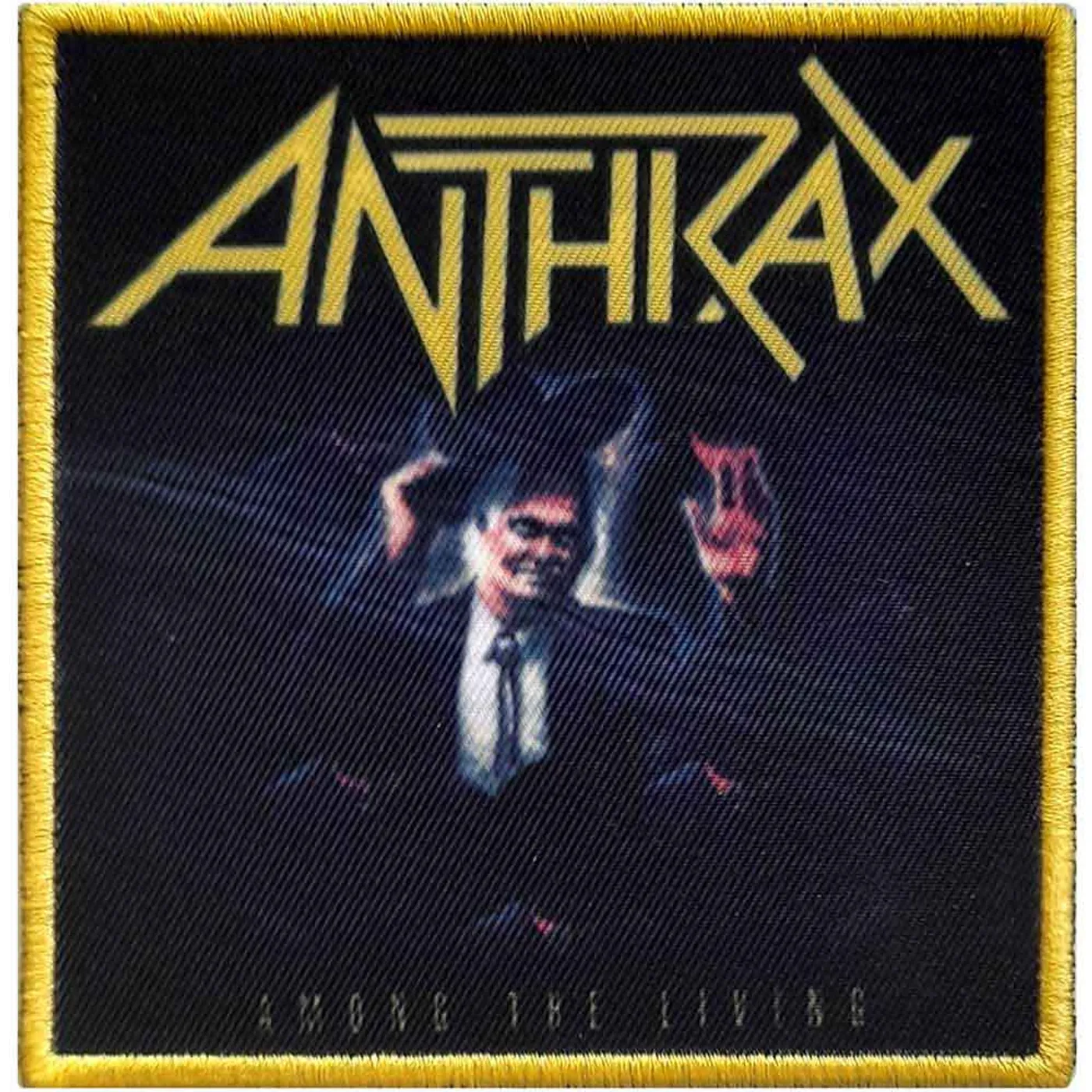 Anthrax Patches - Iron On - Among The Living
