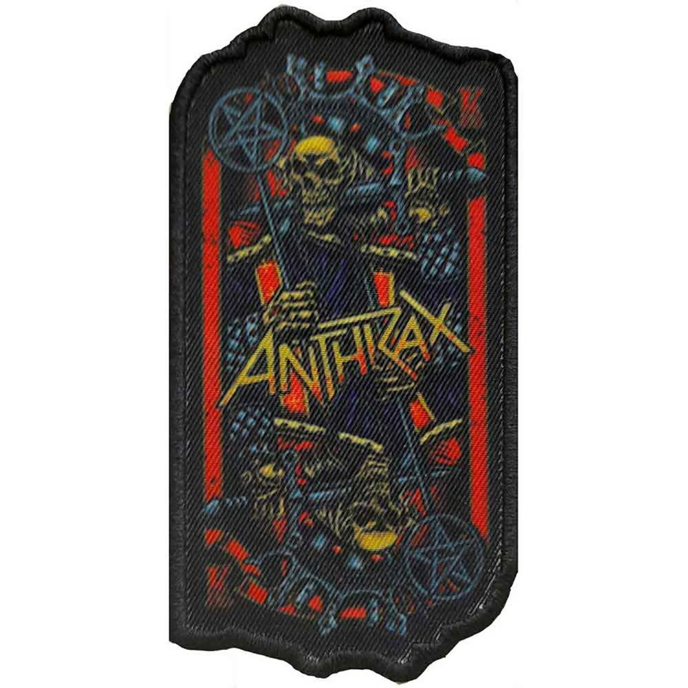 Anthrax Patches - Iron On - Evil King