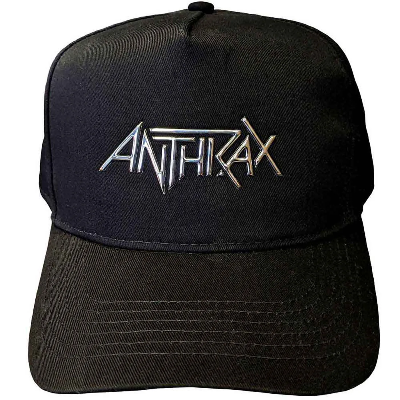 Anthrax Baseball Caps - Sonic Silver Logo
