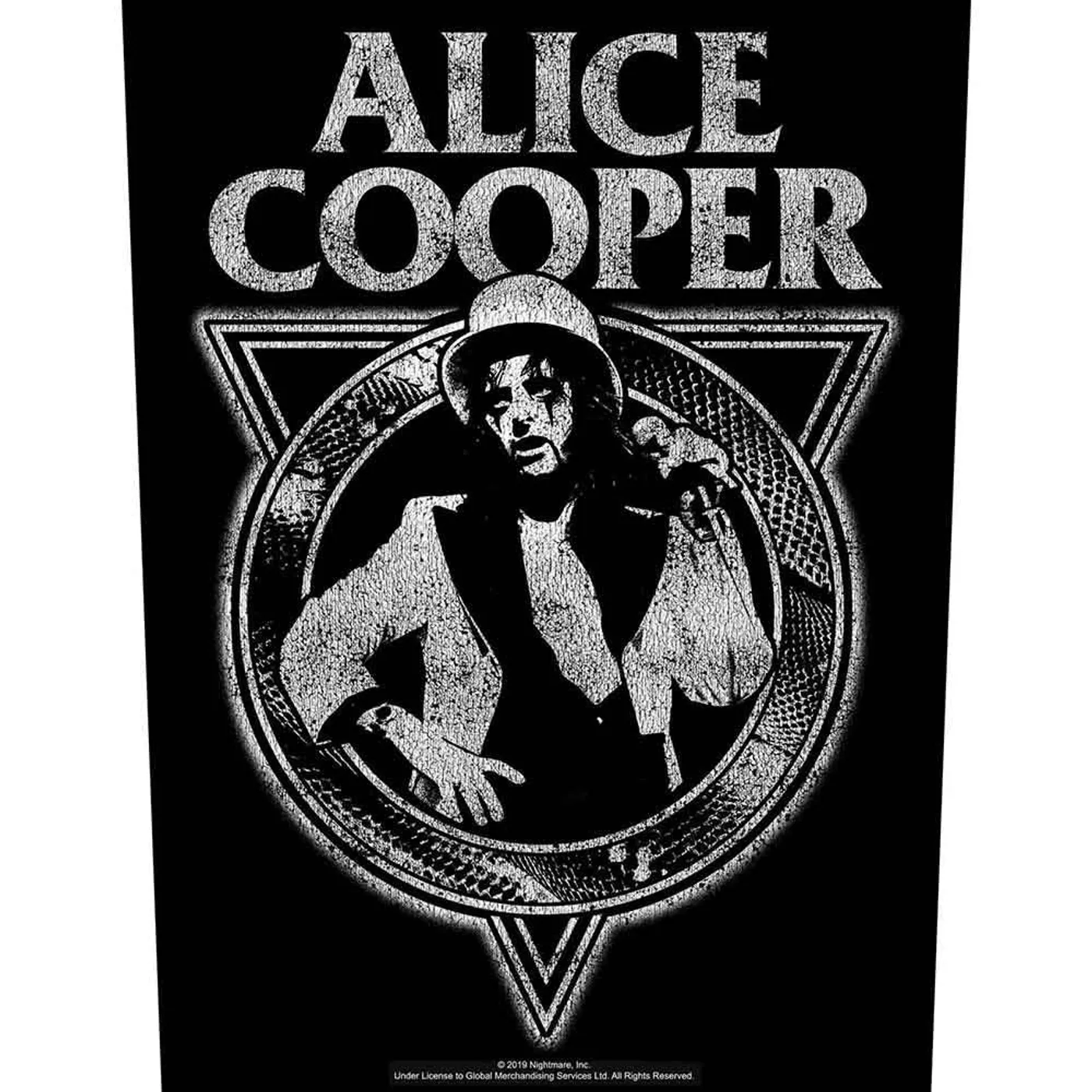 Alice Cooper Patches - Woven Sew On - Snakeskin