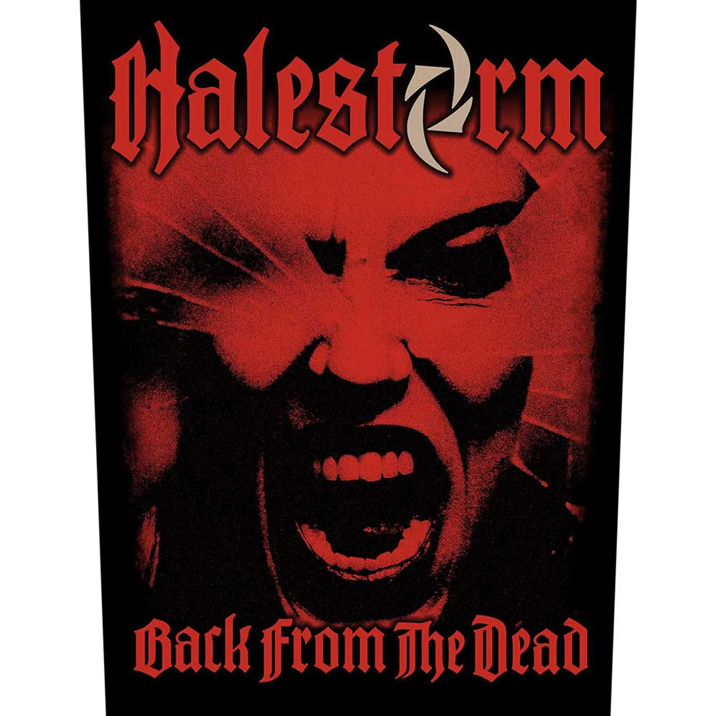 Halestorm Patches - Woven Sew On - Back From The Dead