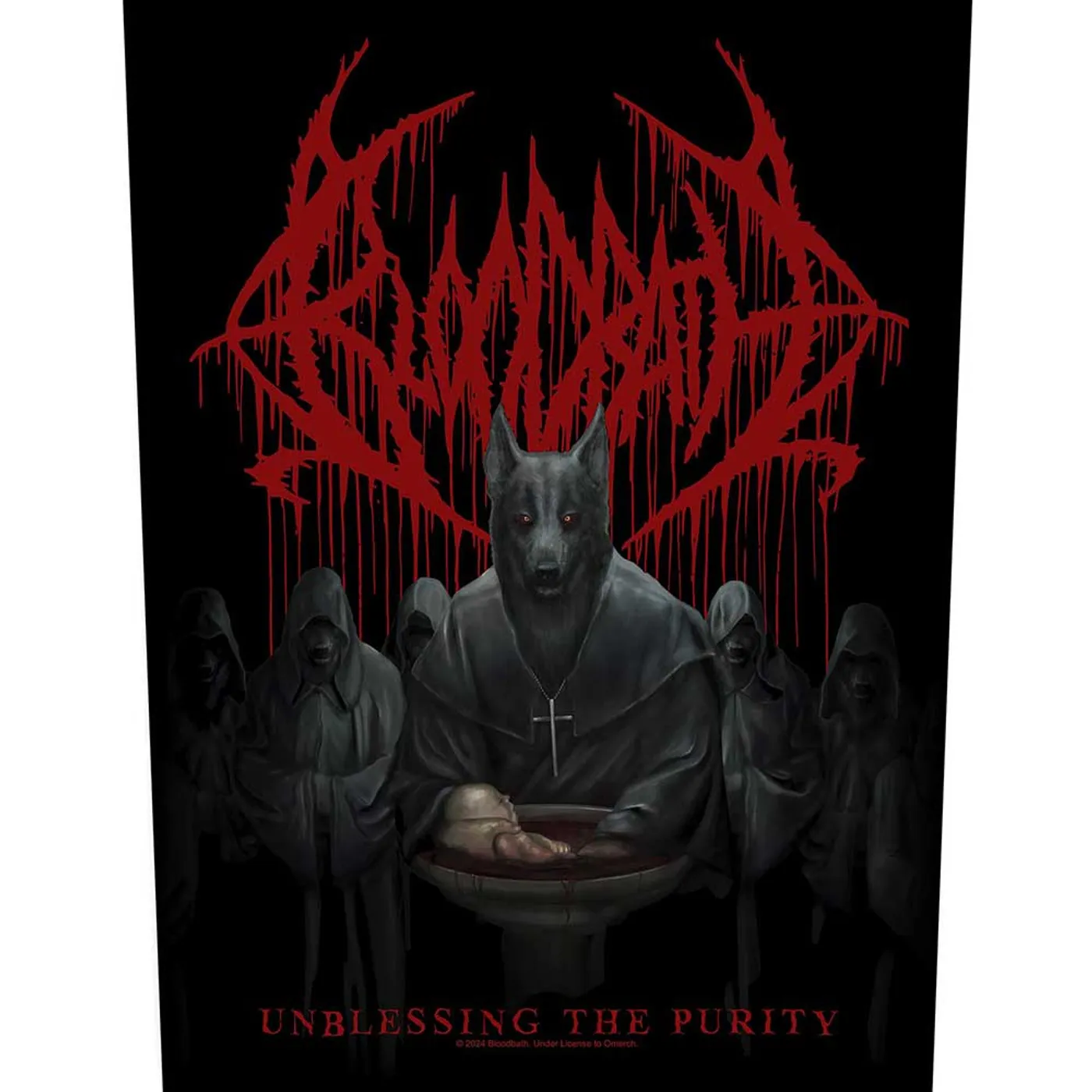 Bloodbath Patches - Woven Sew On - Unblessing The Purity