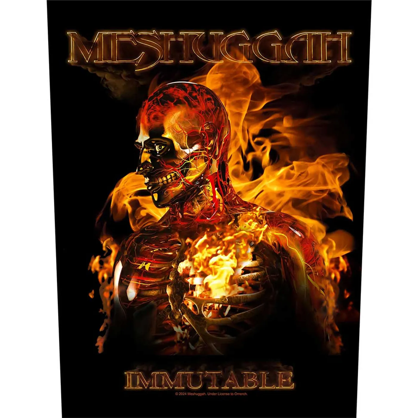 Meshuggah Patches - Woven Sew On - Immutable