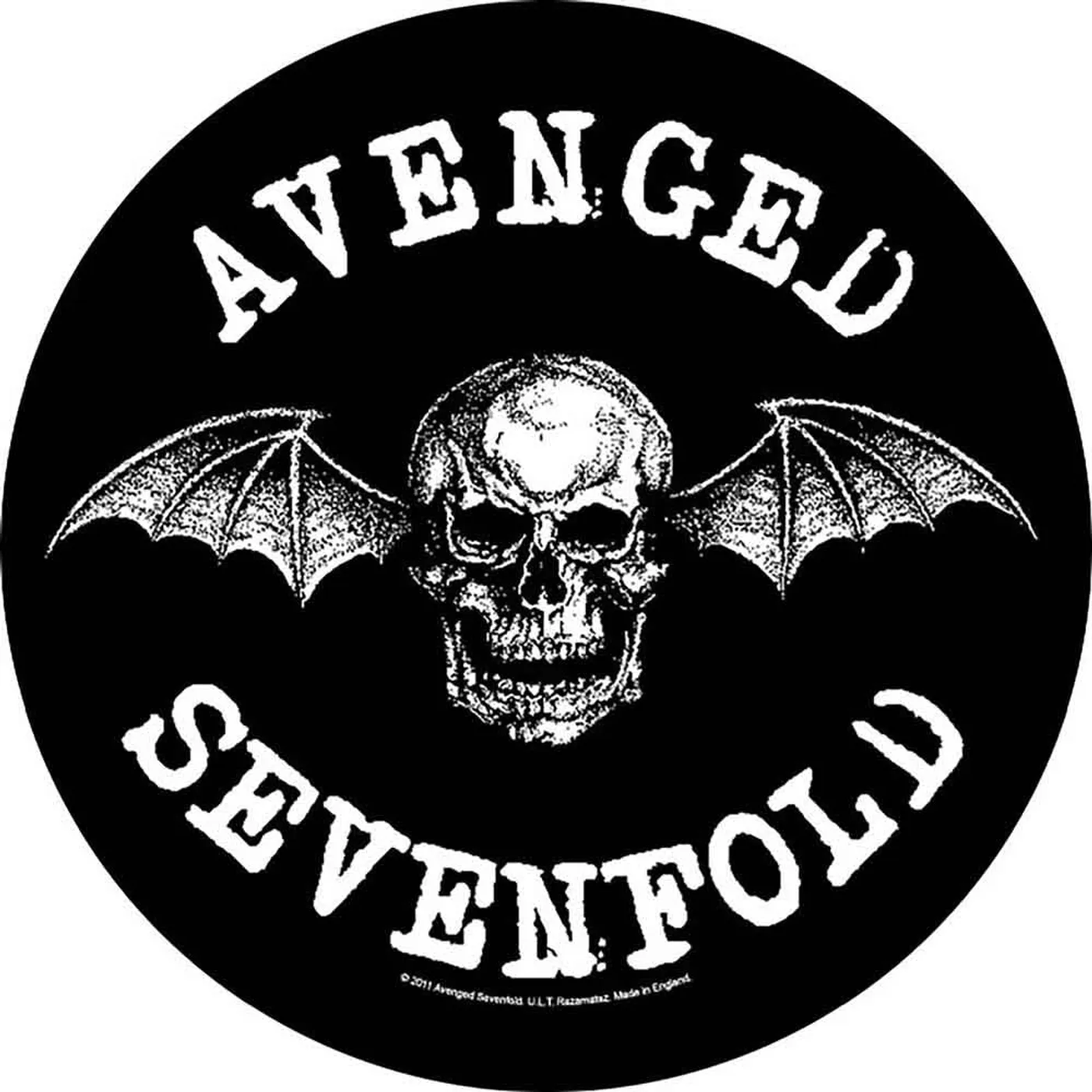 Avenged Sevenfold Patches - Woven Sew On - Death Bat