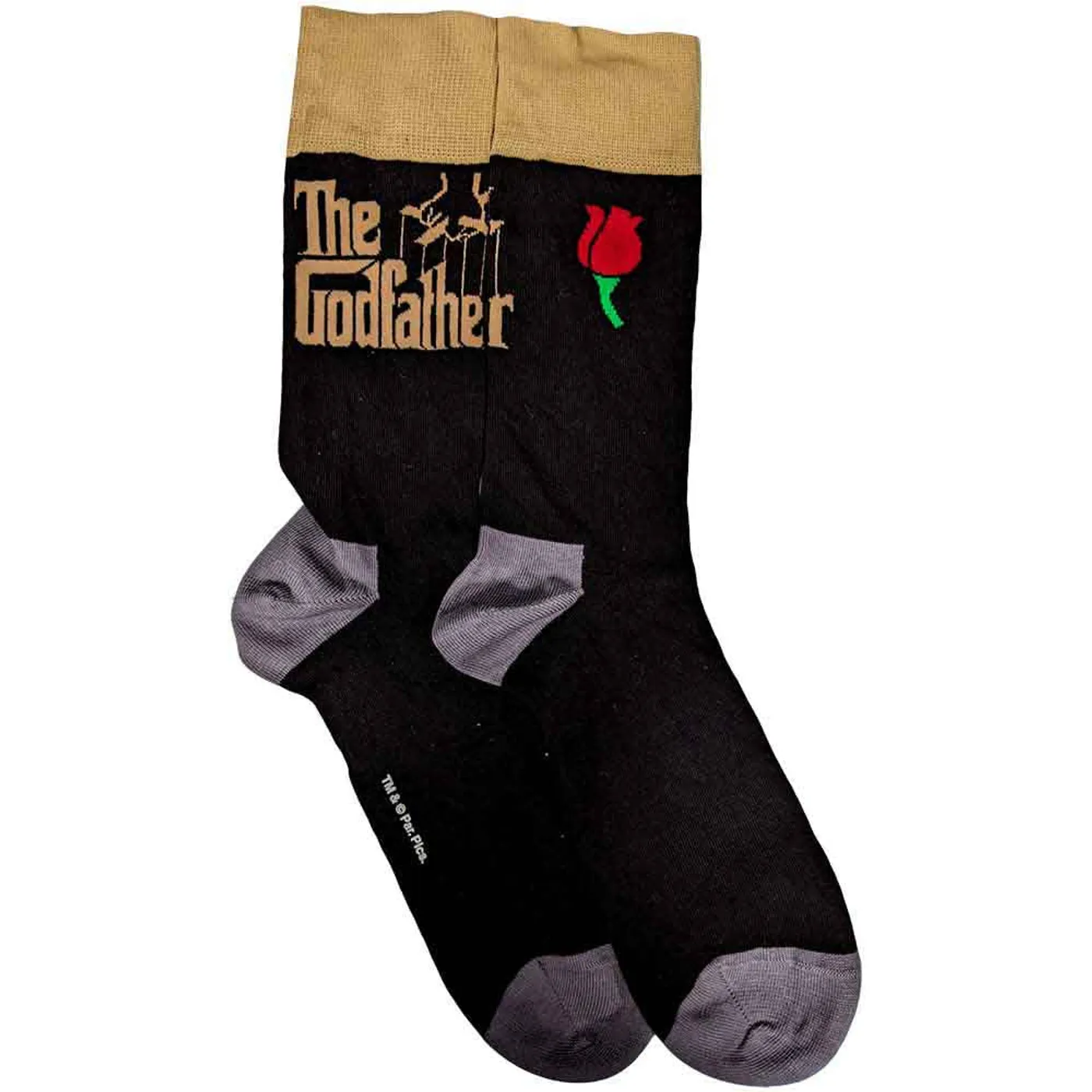 The Godfather Ankle Socks - Logo Gold