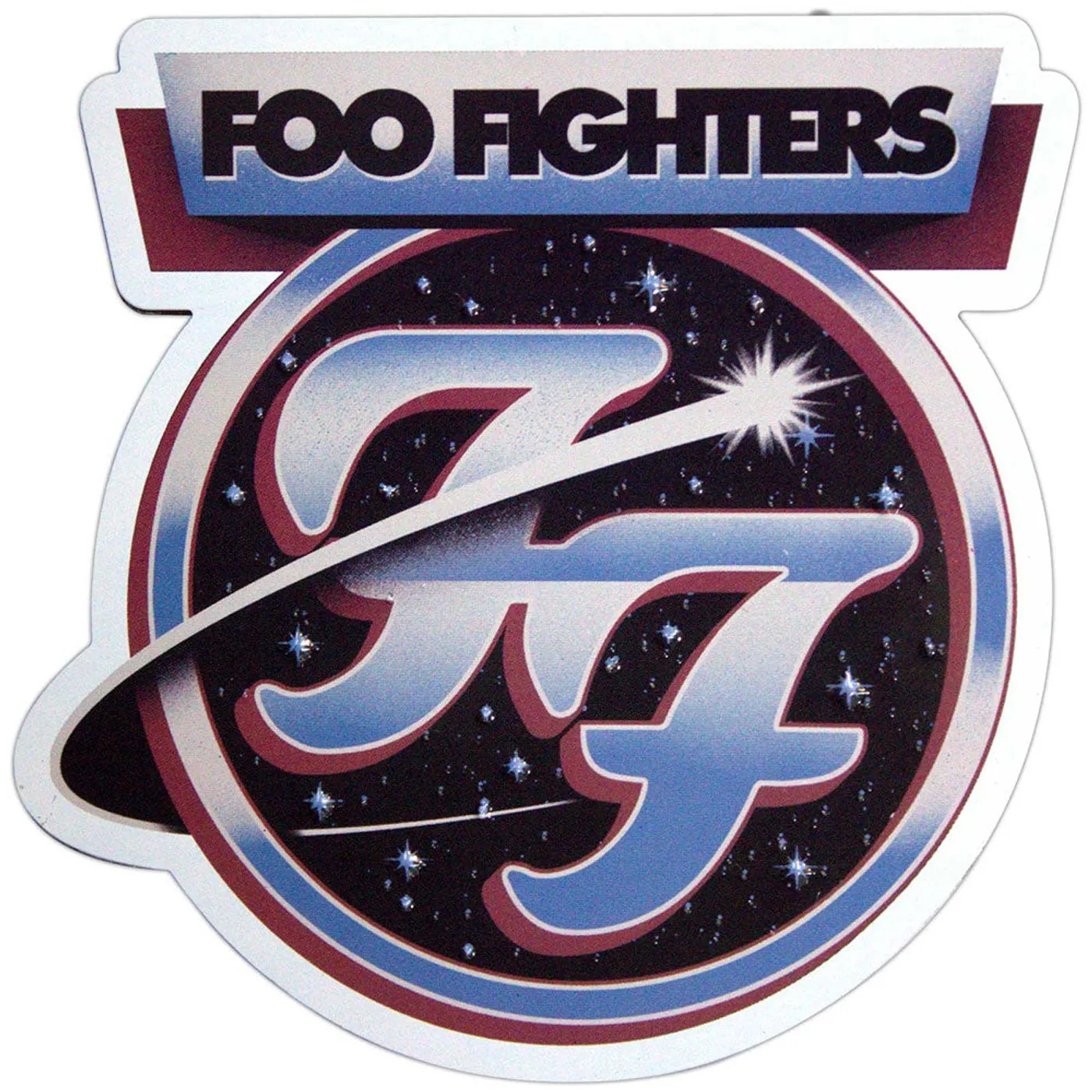 Foo Fighters Fridge Magnets - Comet Embossed