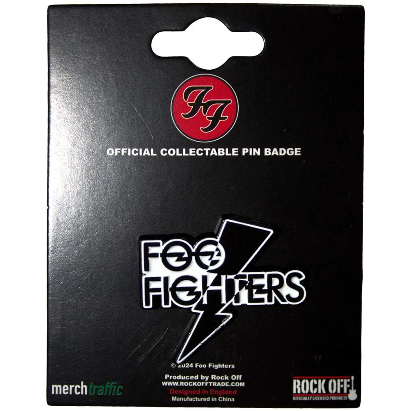 Foo Fighters Pin - Badge - Flash Logo